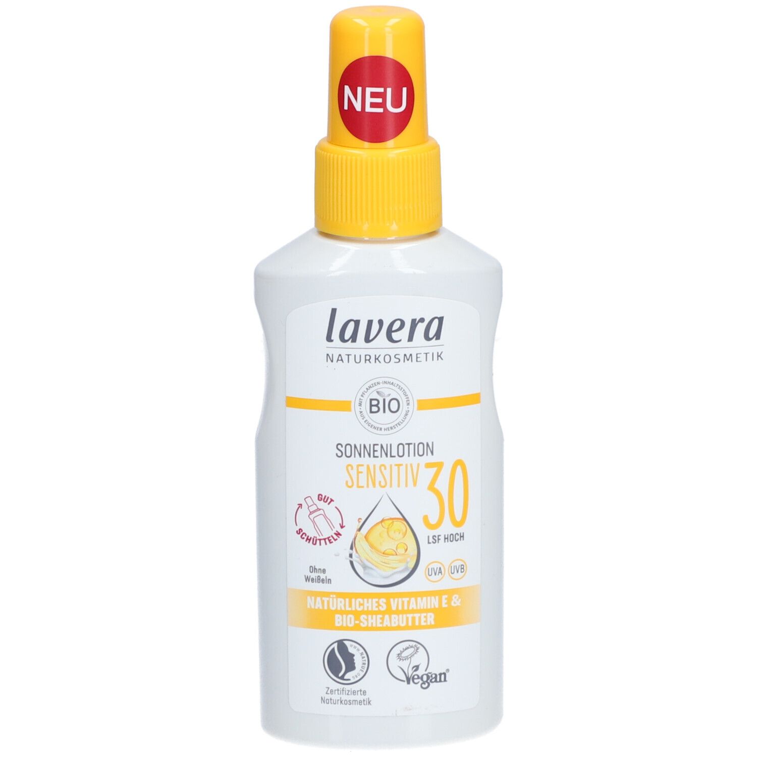 Lavera Sonnenlotion Sensitiv LSF 30