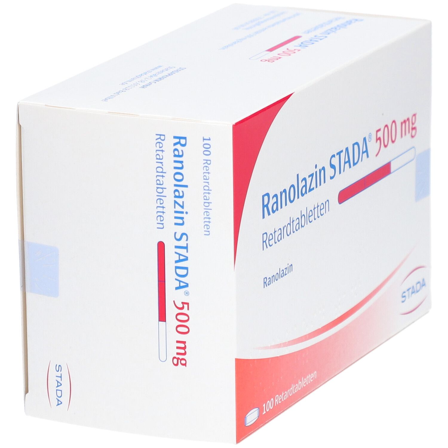 Ranolazin Stada 500 mg Retardtabletten 100 St Retard-Tabletten