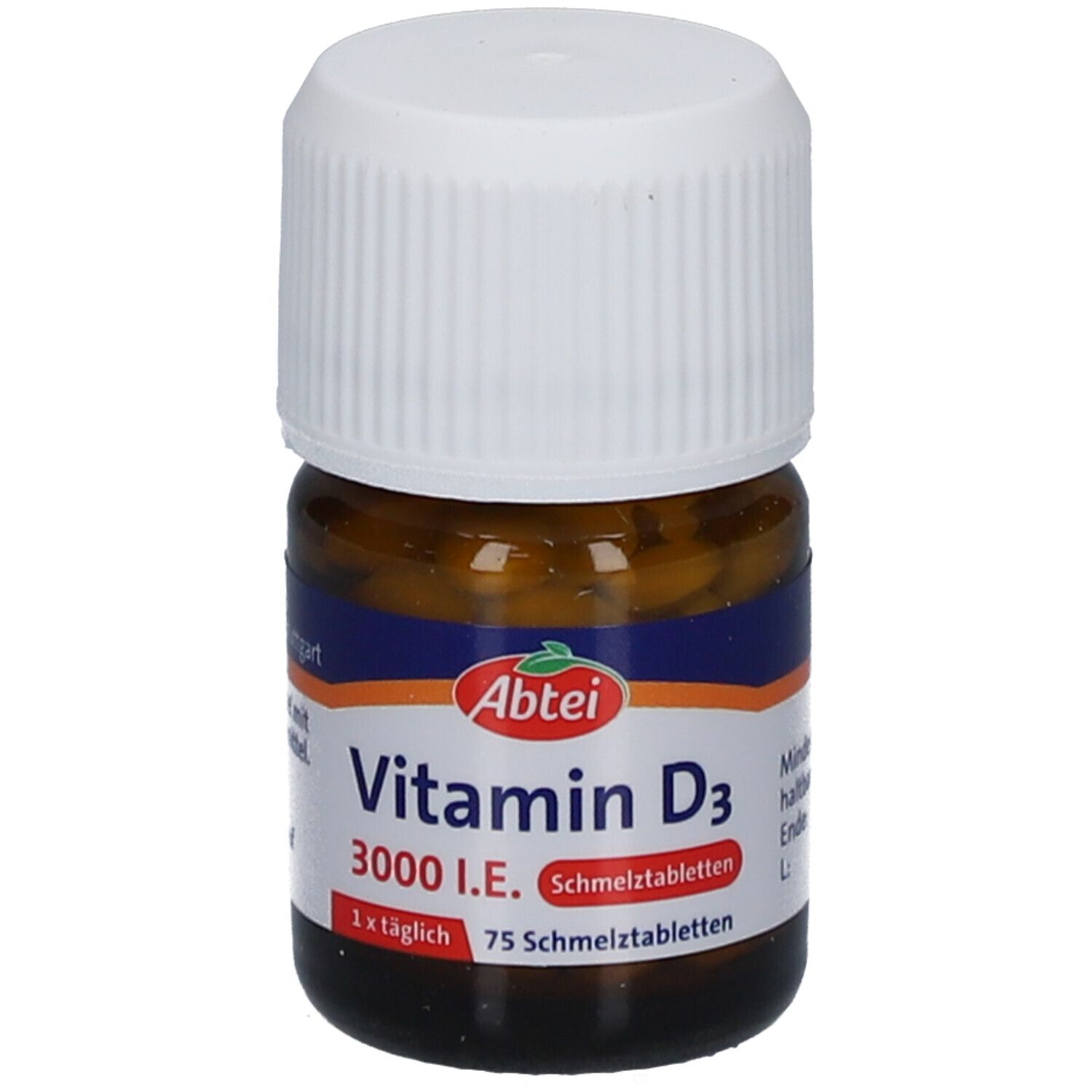 Abtei Vitamin D3 3000 I.e. Schmelztabletten 75 St
