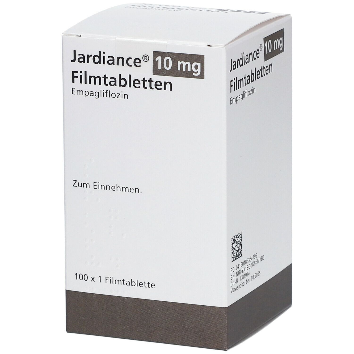 JARDIANCE 10 mg Filmtabletten 100 St mit dem E-Rezept kaufen - SHOP
