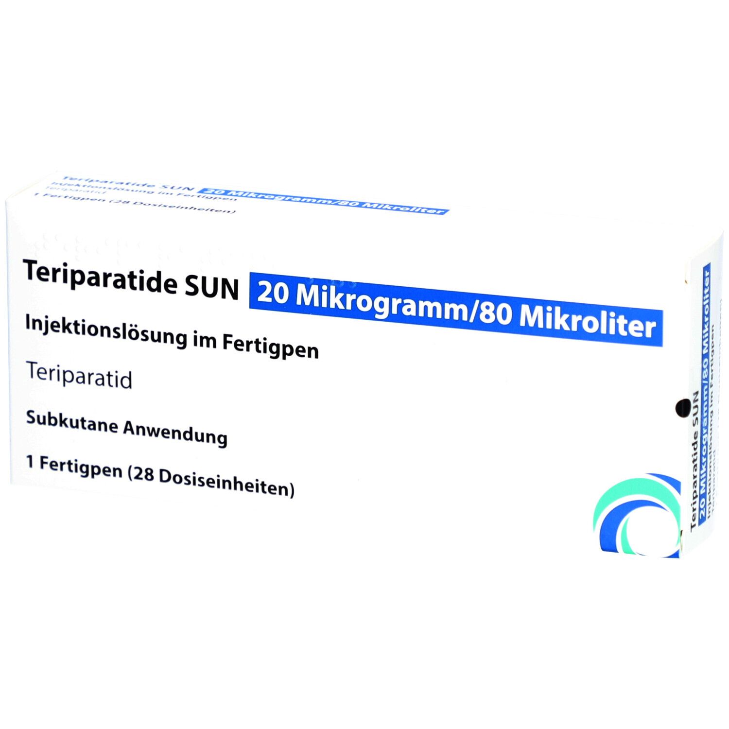 TERIPARATIDE SUN 20 µg/80 µl Inj.-Lsg.Fertigpen