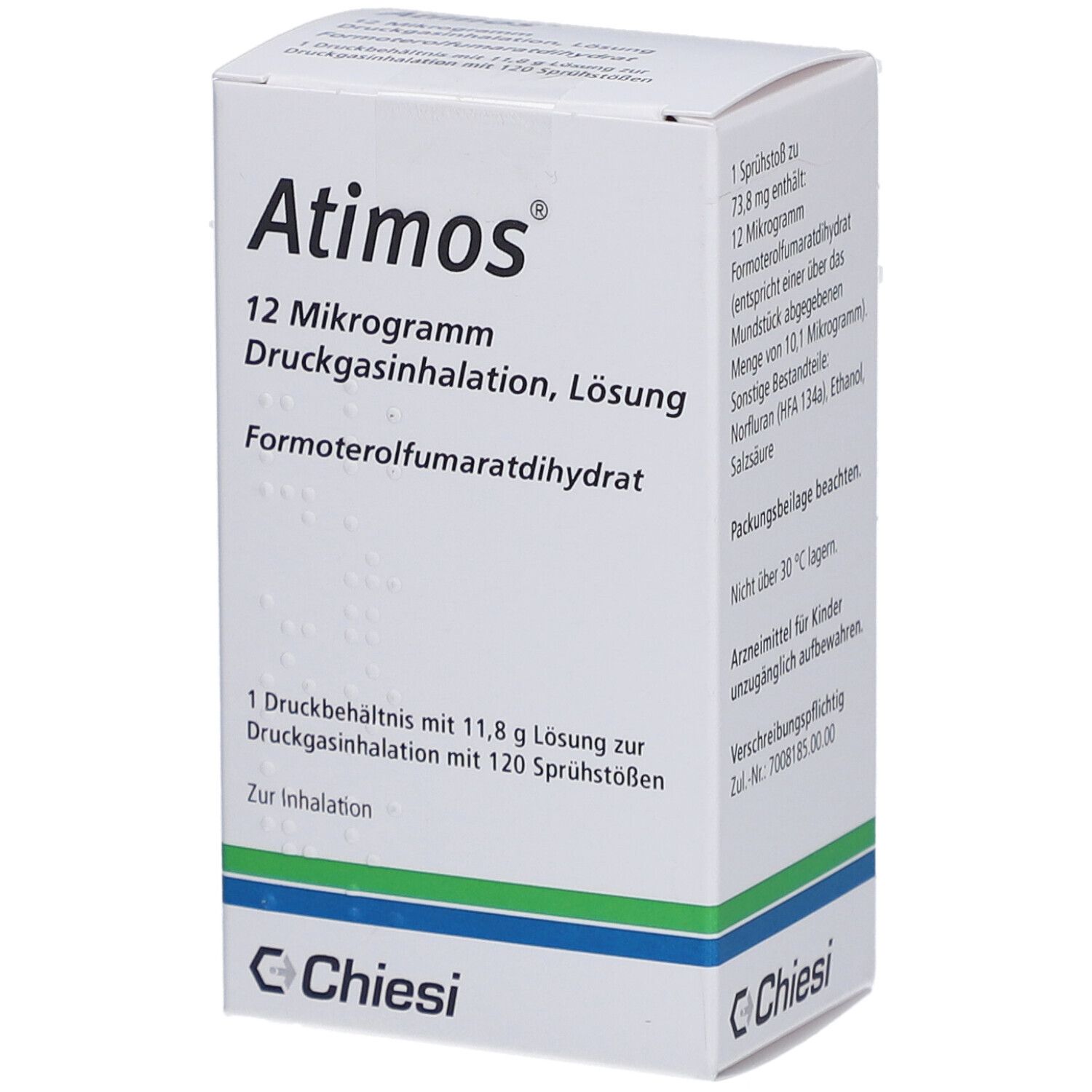ATIMOS 12 Mikrogramm 120 Hub Druckgas-Inhalat.Lsg