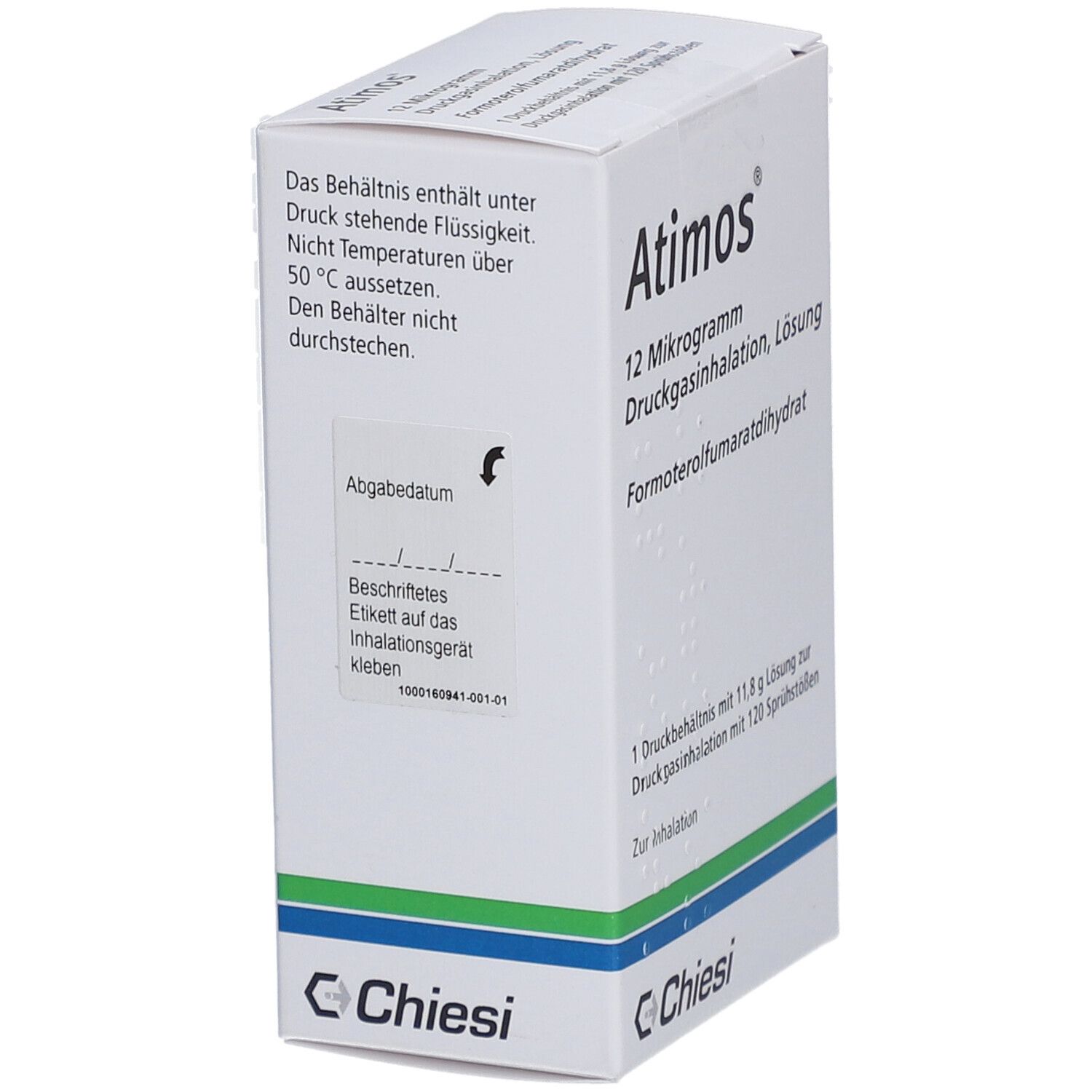 ATIMOS 12 Mikrogramm 120 Hub Druckgas-Inhalat.Lsg