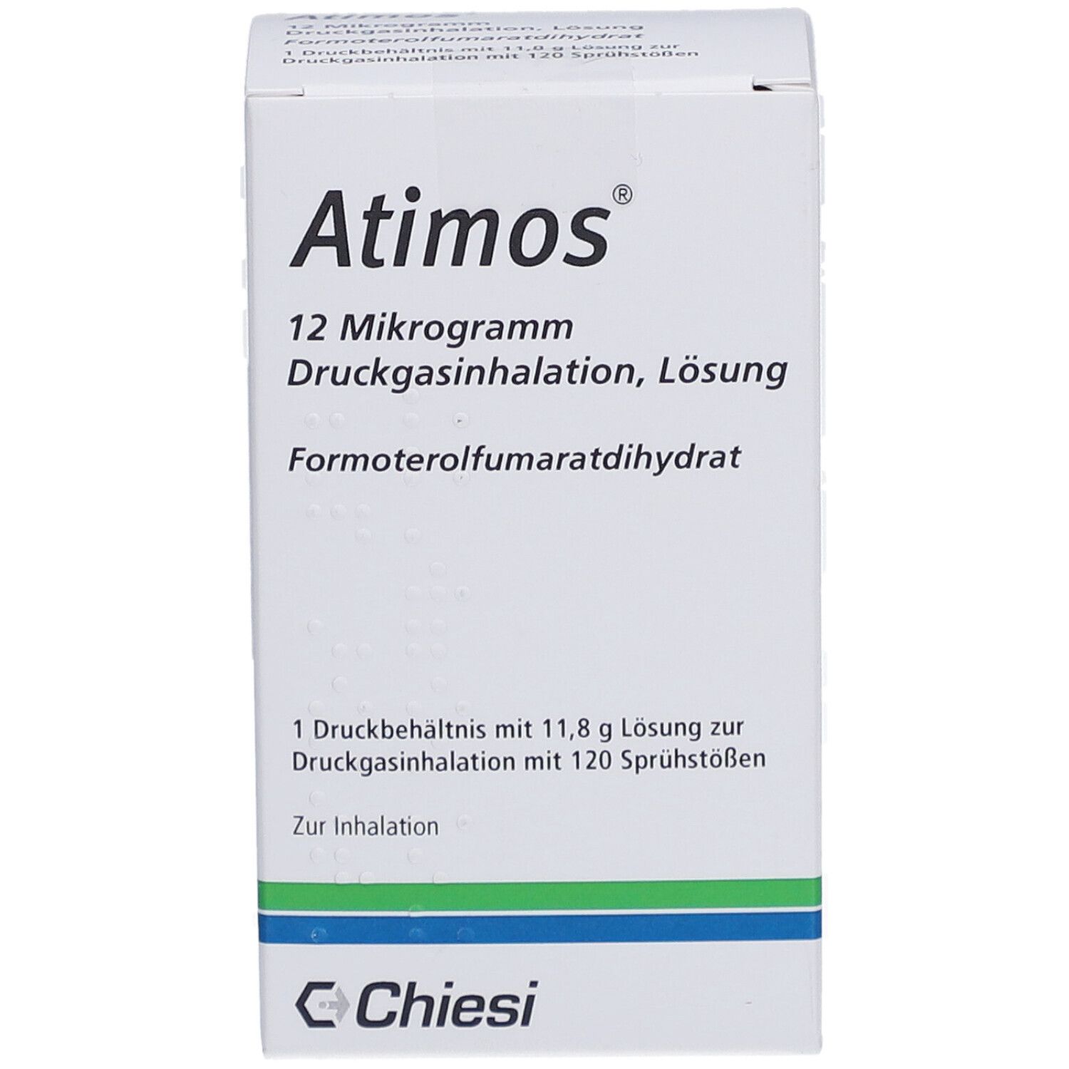 ATIMOS 12 Mikrogramm 120 Hub Druckgas-Inhalat.Lsg