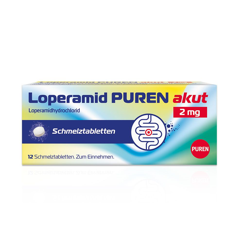 Loperamid PUREN akut 2 mg