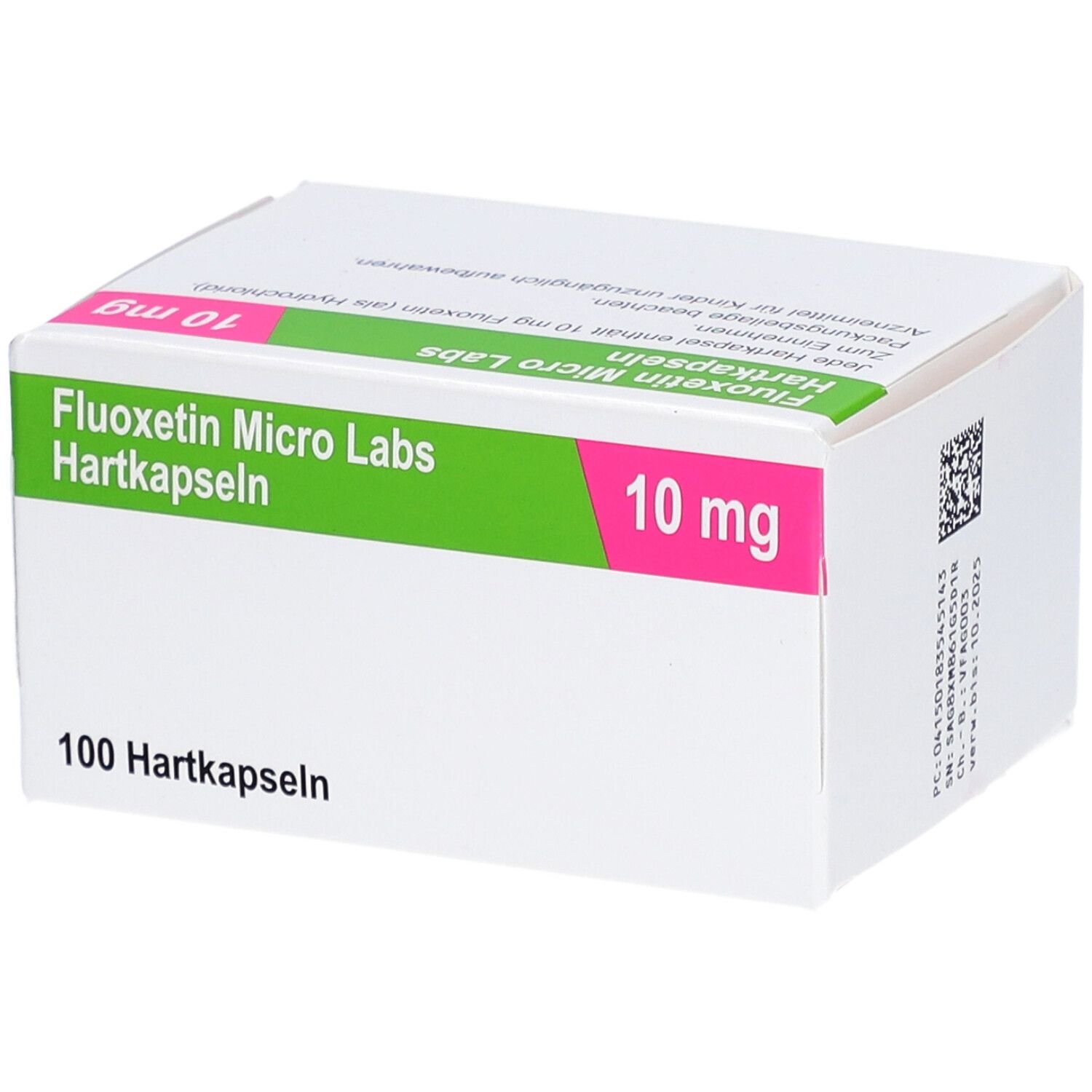 FLUOXETIN Micro Labs 10 mg Hartkapseln