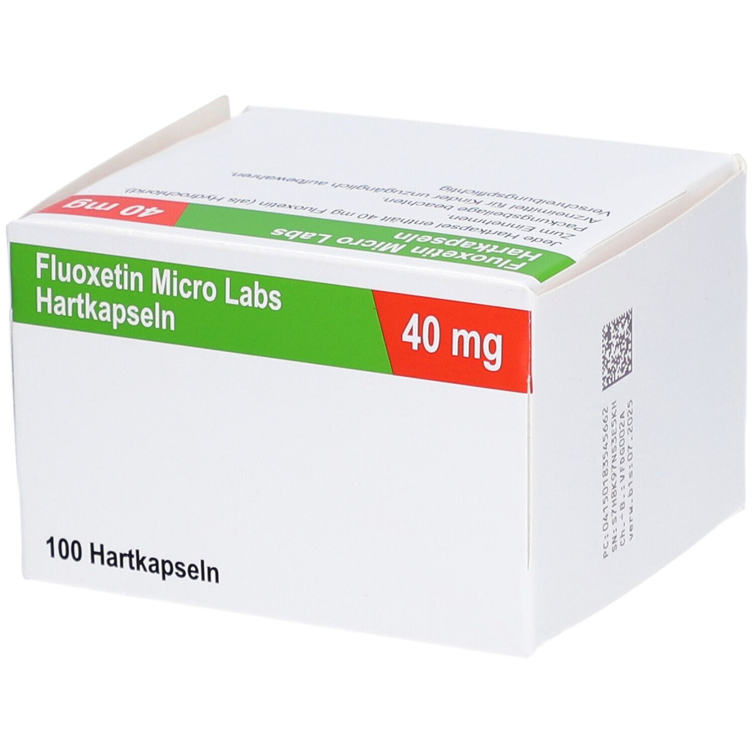 FLUOXETIN Micro Labs 40 mg Hartkapseln