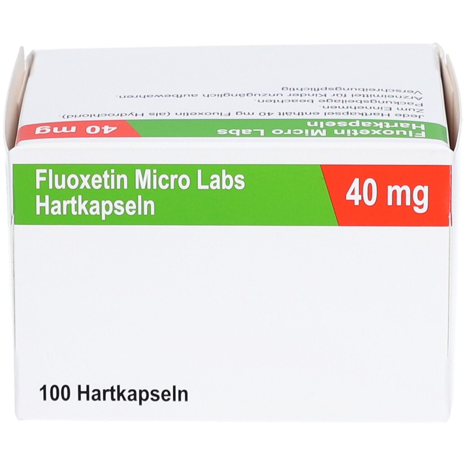 FLUOXETIN Micro Labs 40 mg Hartkapseln