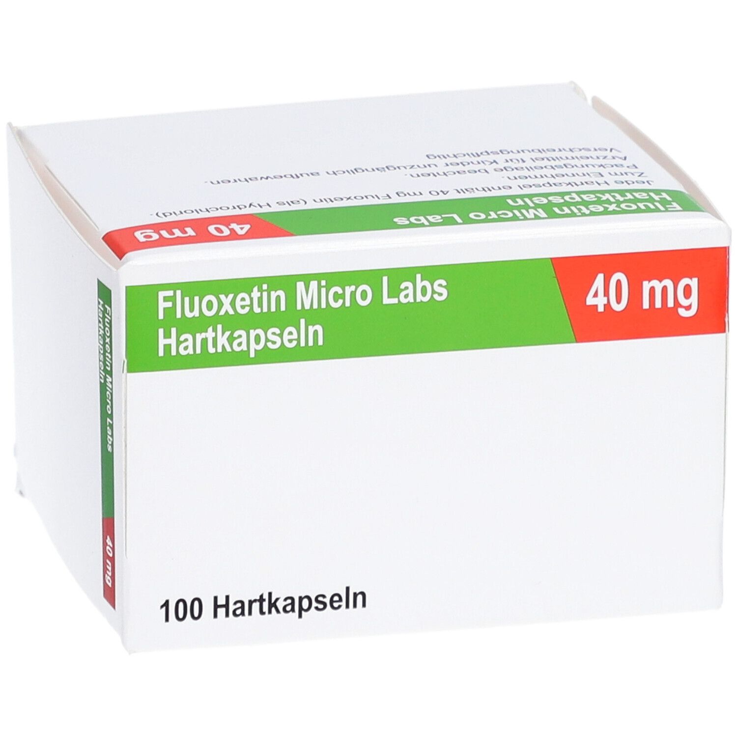 FLUOXETIN Micro Labs 40 mg Hartkapseln