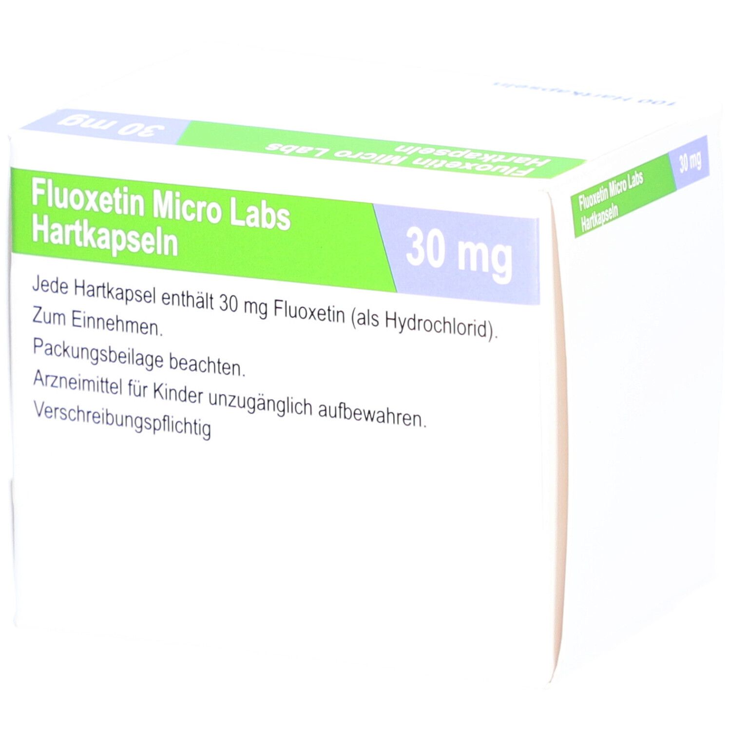 FLUOXETIN Micro Labs 30 mg Hartkapseln