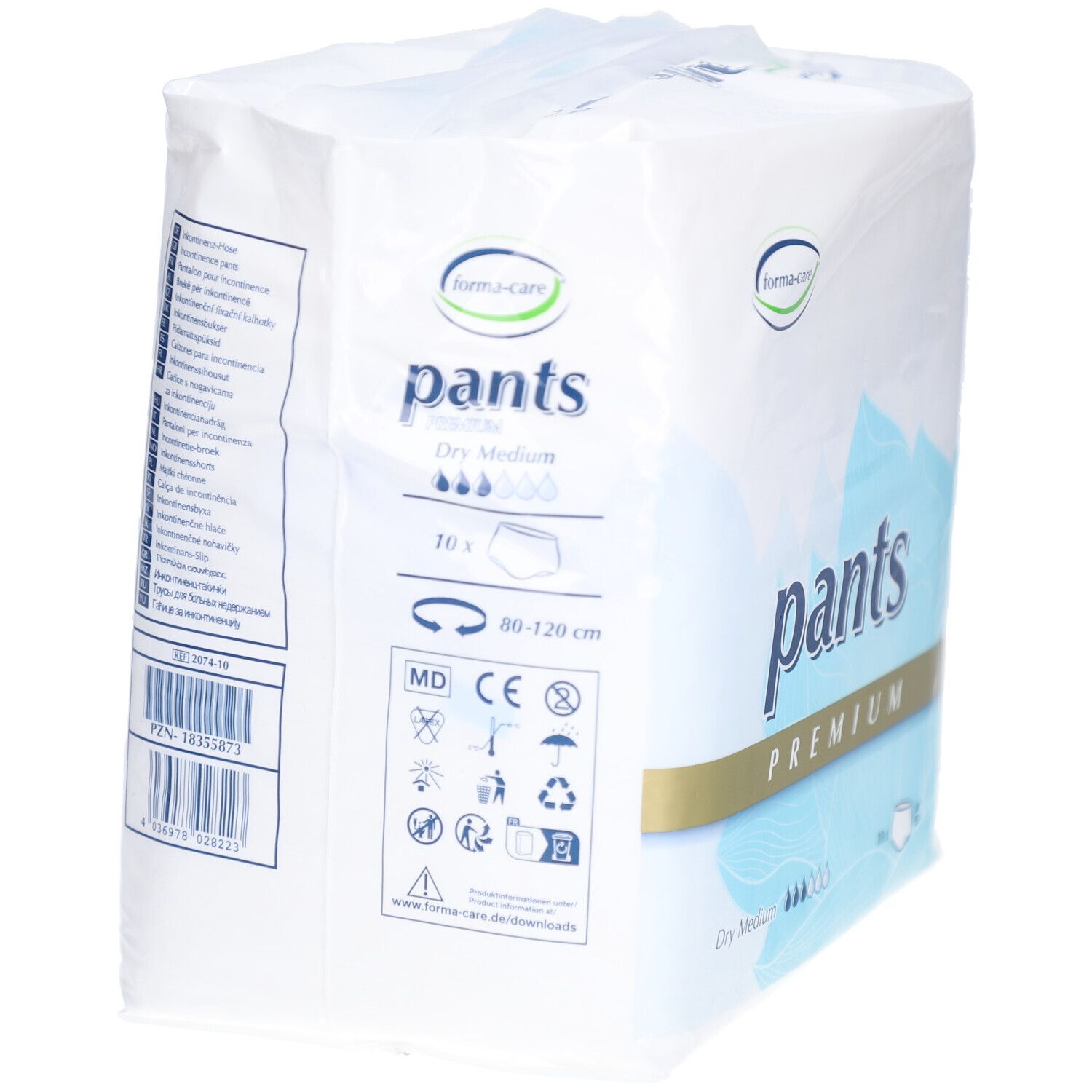 forma-care® pants PREMIUM Dry Medium (80-120 cm)