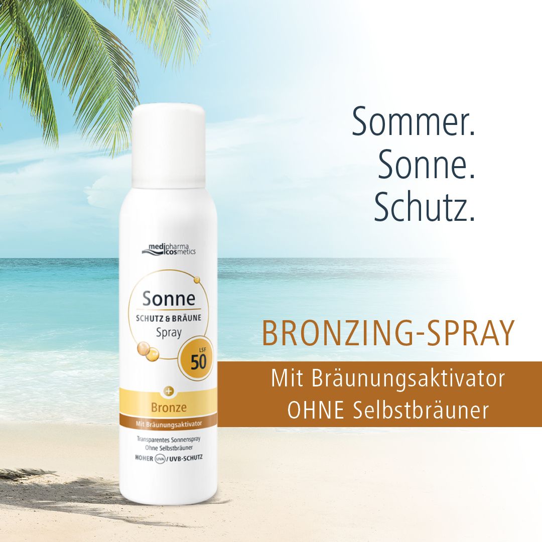 Sonne Schutz & Bräune Aerosol-Spray bronze LSF 50