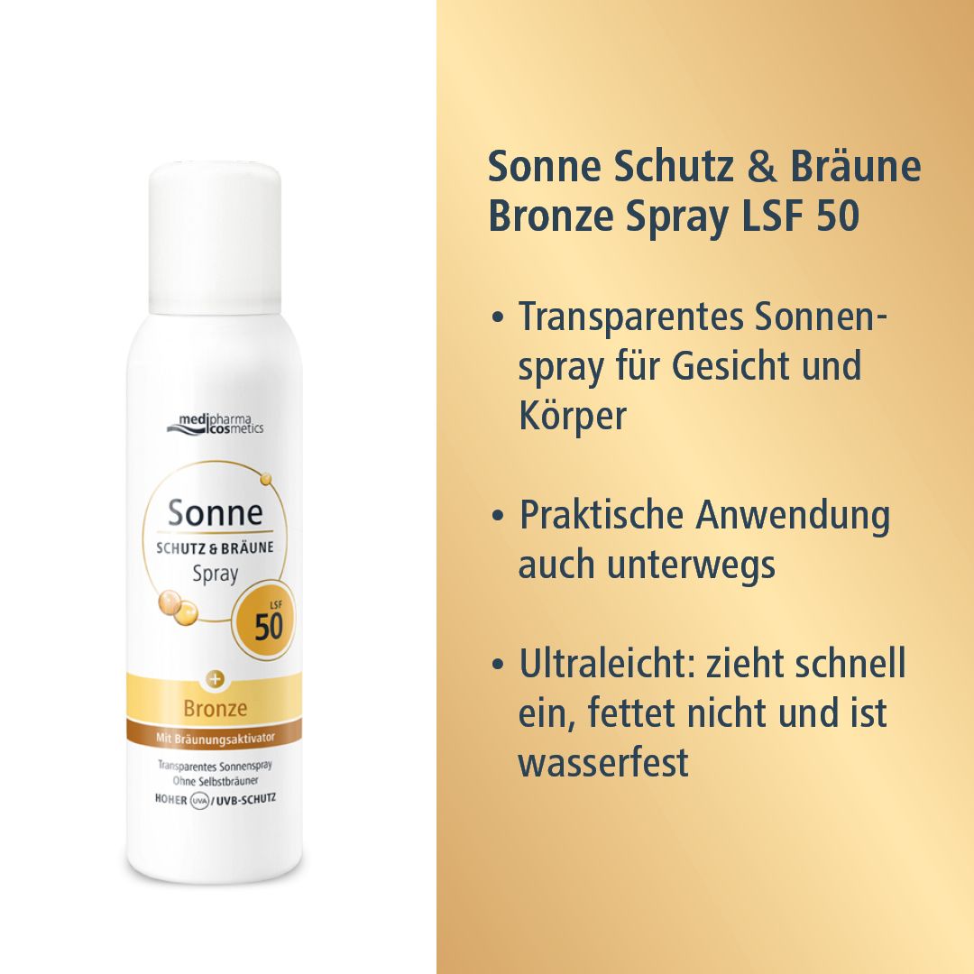 medipharma cosmetics Sonne Schutz & Bräune LSF 50