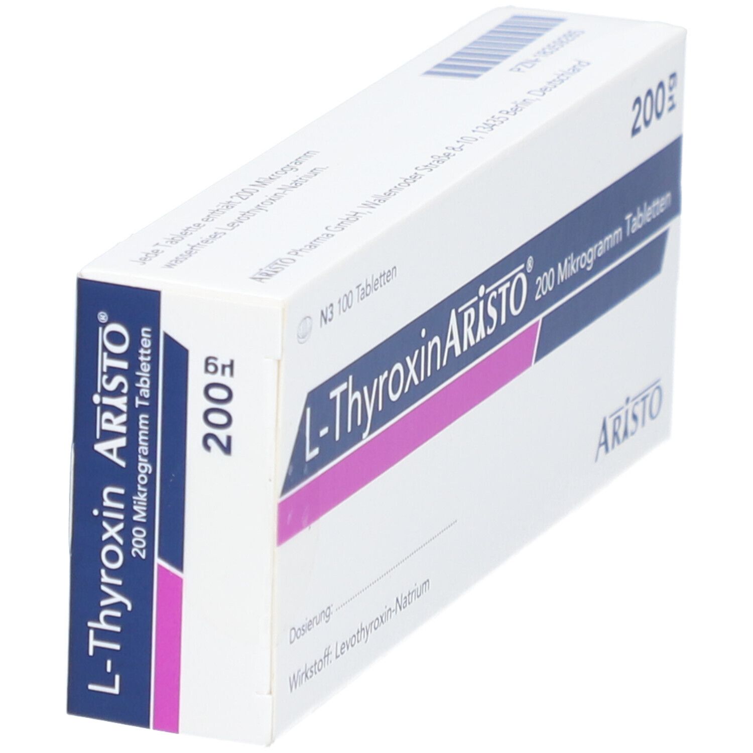 L-THYROXIN Aristo 200 Mikrogramm Tabletten