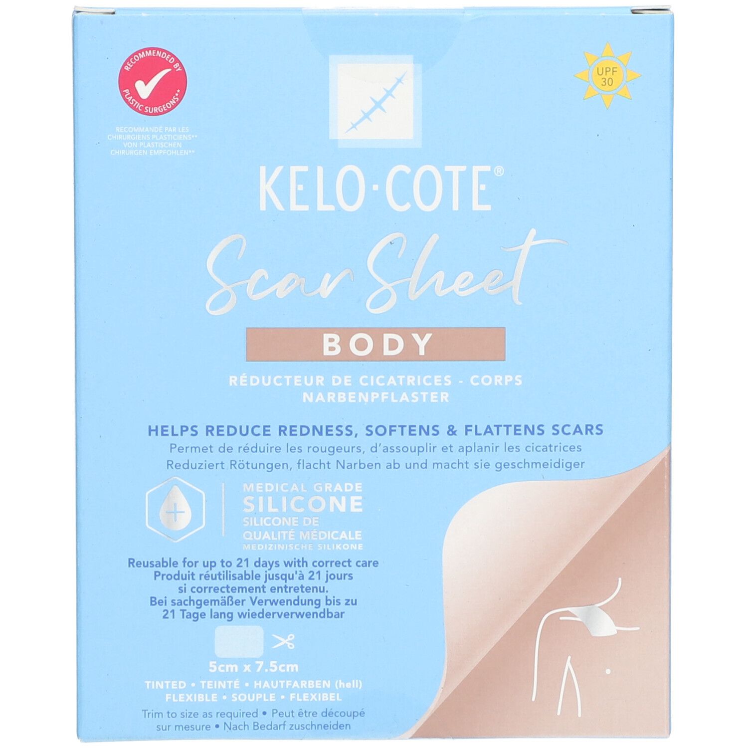 KELO-COTE® Scar Sheet Body