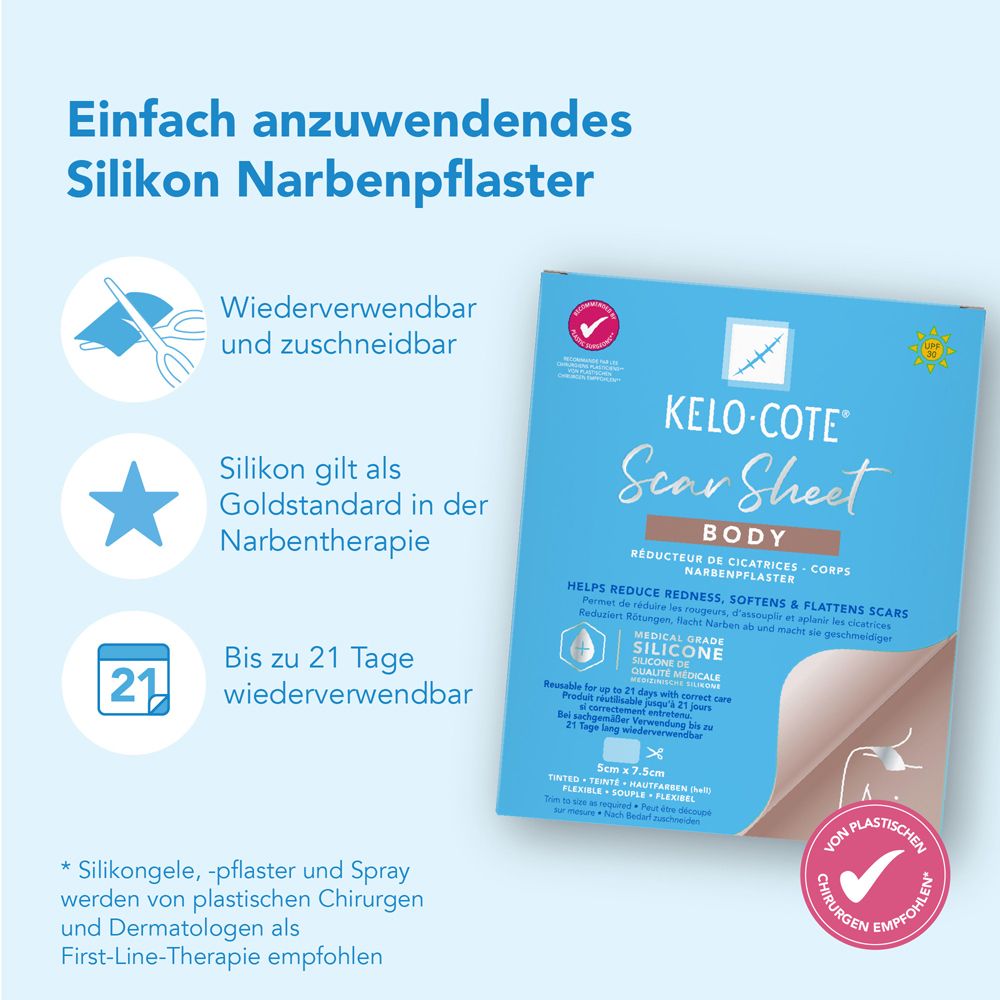 KELO-COTE® Scar Sheet Body