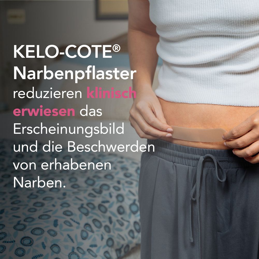 KELO-COTE® Silikon-Narbenpflaster Kaiserschnitt