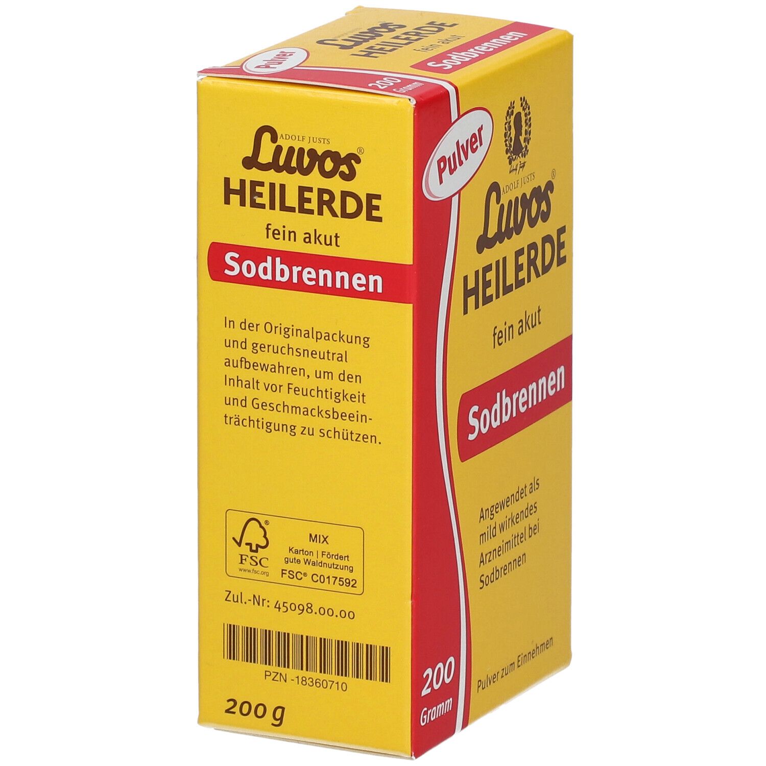 Luvos® Heilerde fein akut Sodbrennen