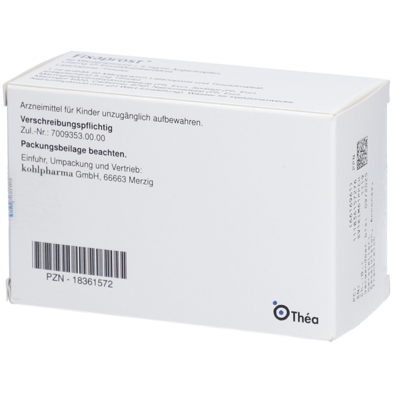 FIXAPROST 50 Mikrogramm/ml + 5 mg/ml Augentr.EDP