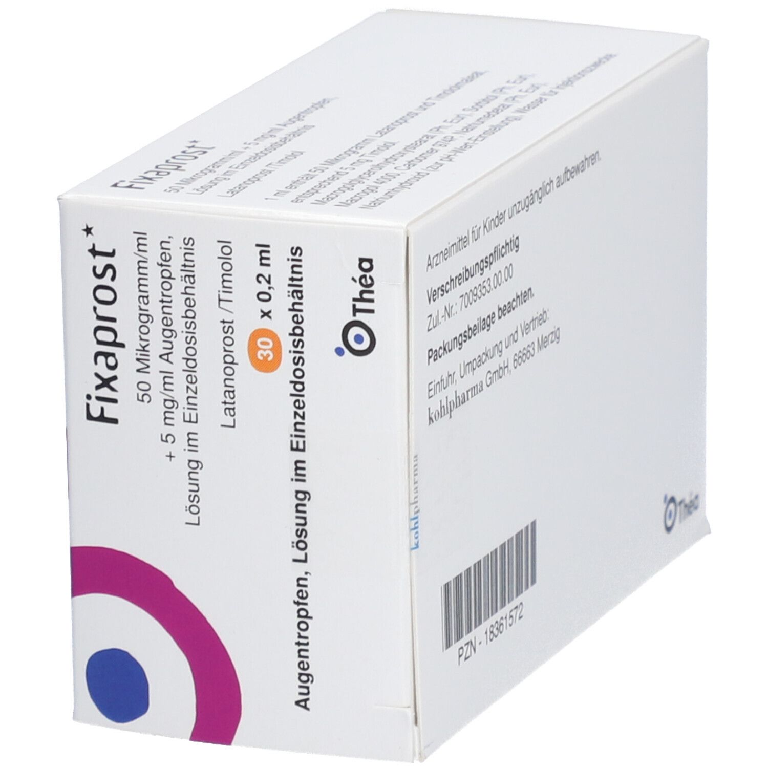 FIXAPROST 50 Mikrogramm/ml + 5 mg/ml Augentr.EDP