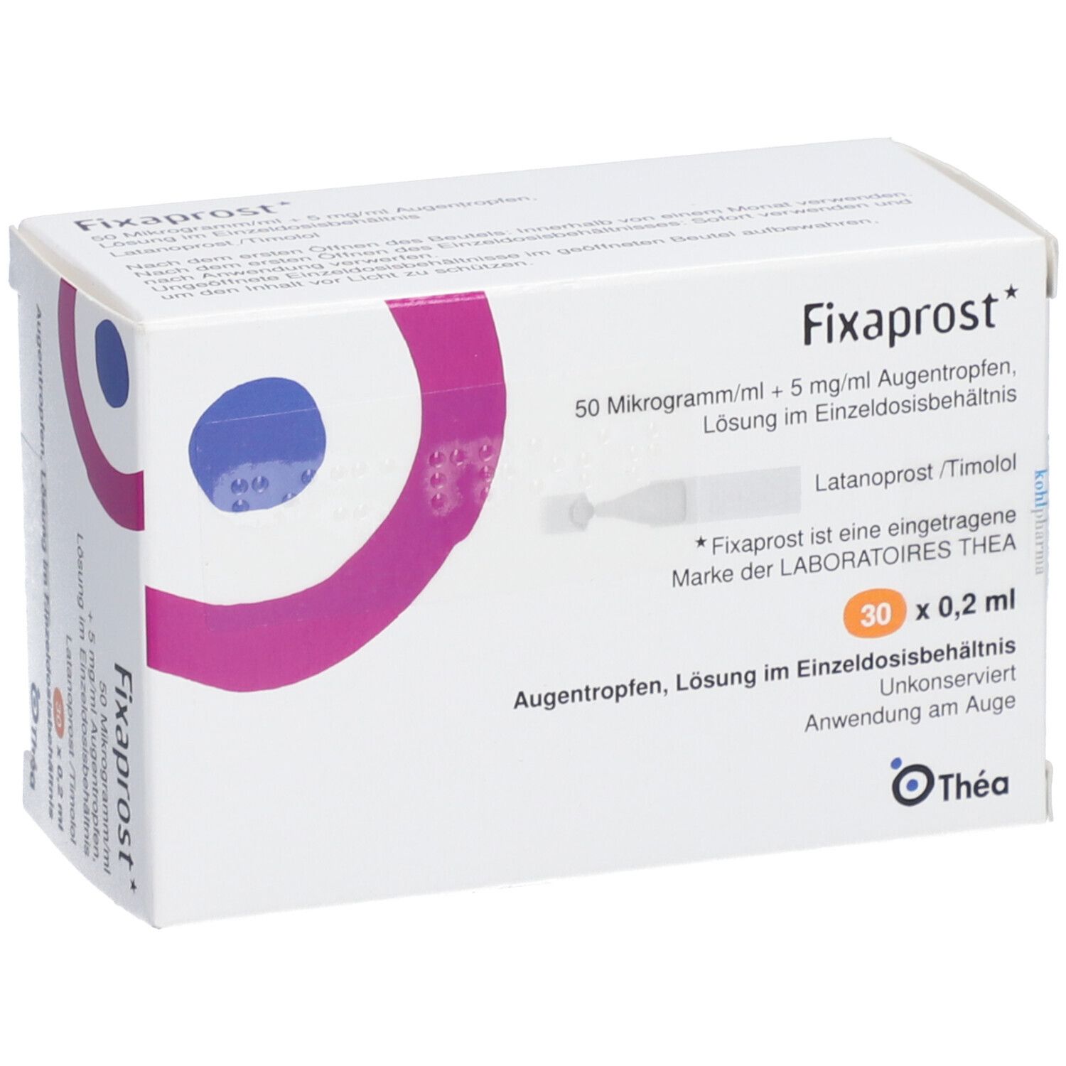 FIXAPROST 50 Mikrogramm/ml + 5 mg/ml Augentr.EDP