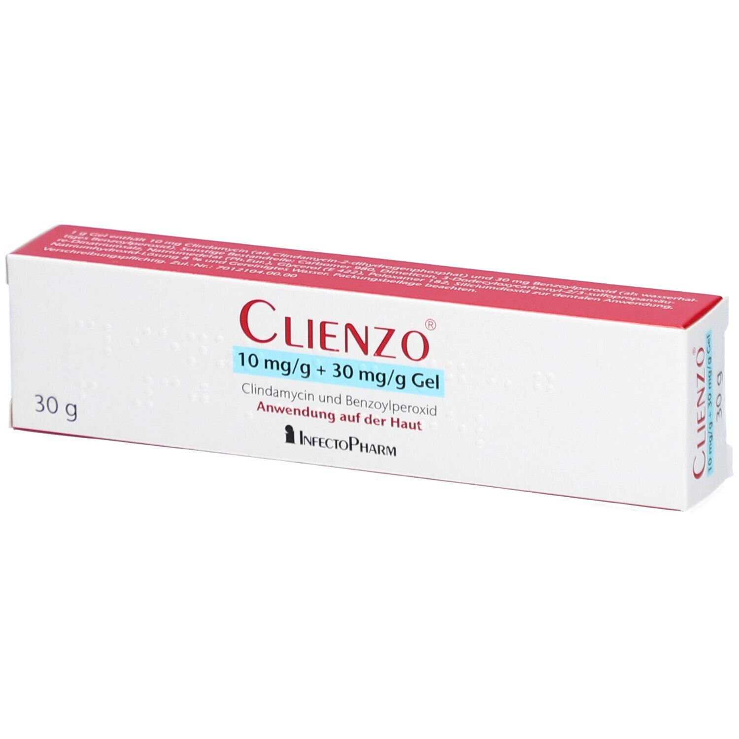 CLIENZO 10 mg/g + 30 mg/g Gel