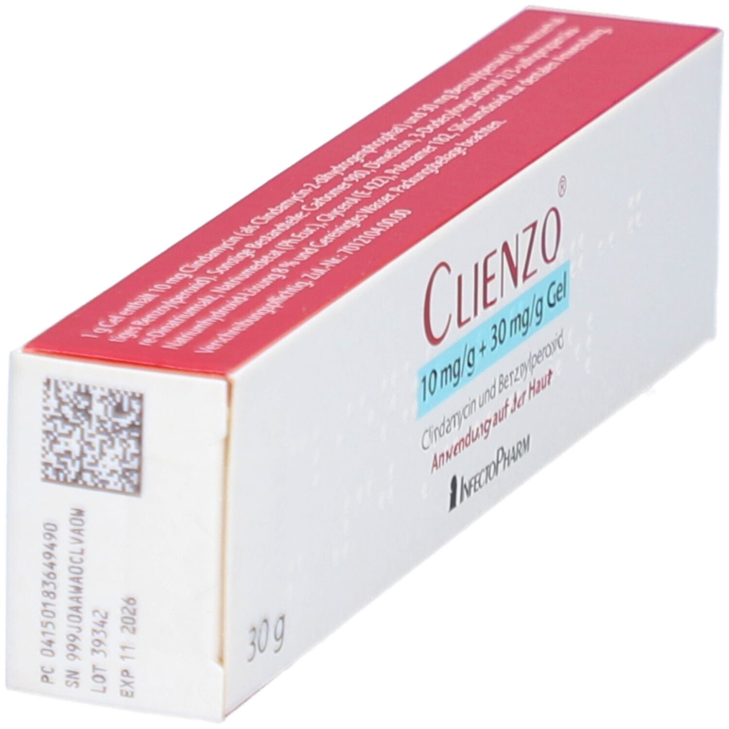CLIENZO 10 mg/g + 30 mg/g Gel