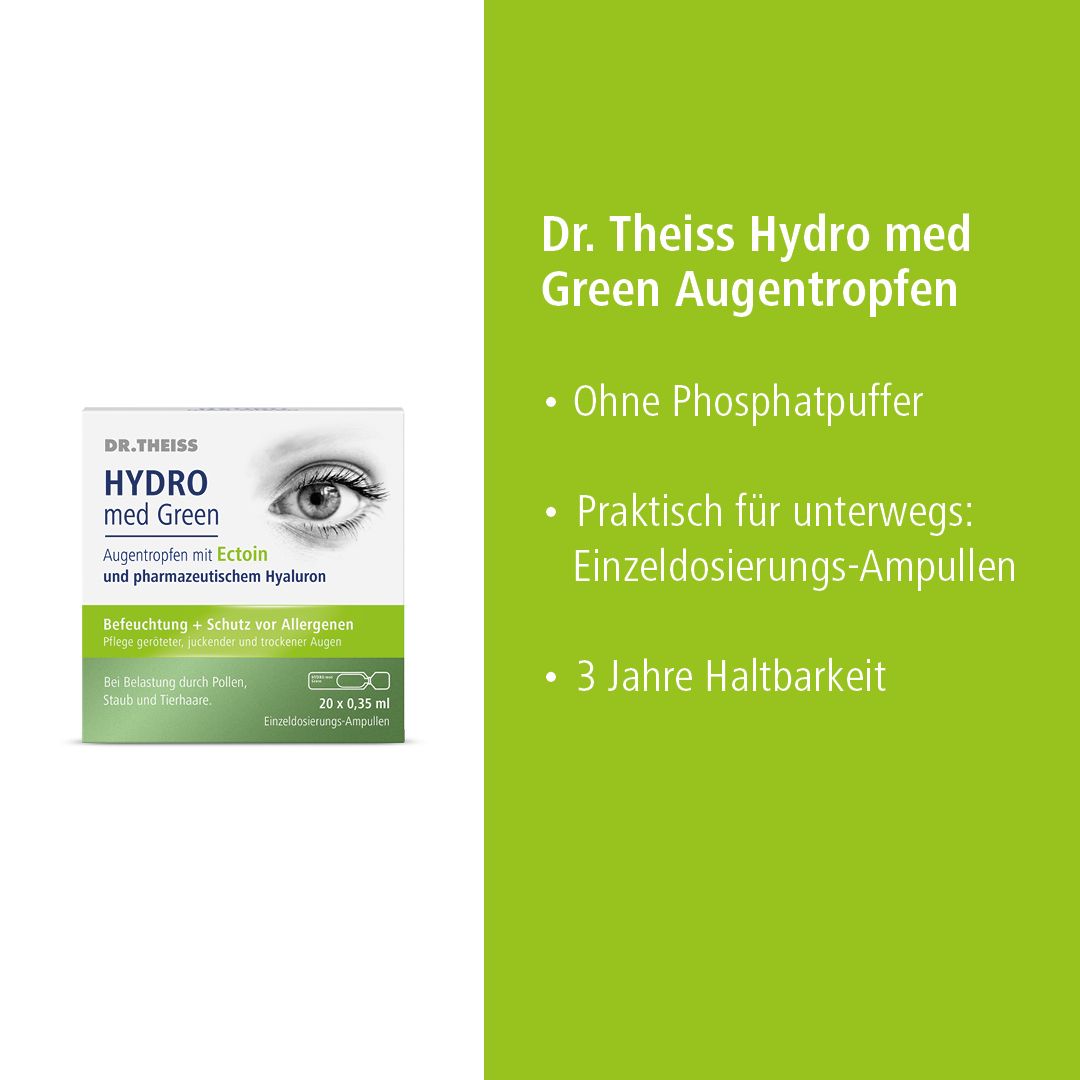 DR. THEISS Hydro med Green Augentropfen