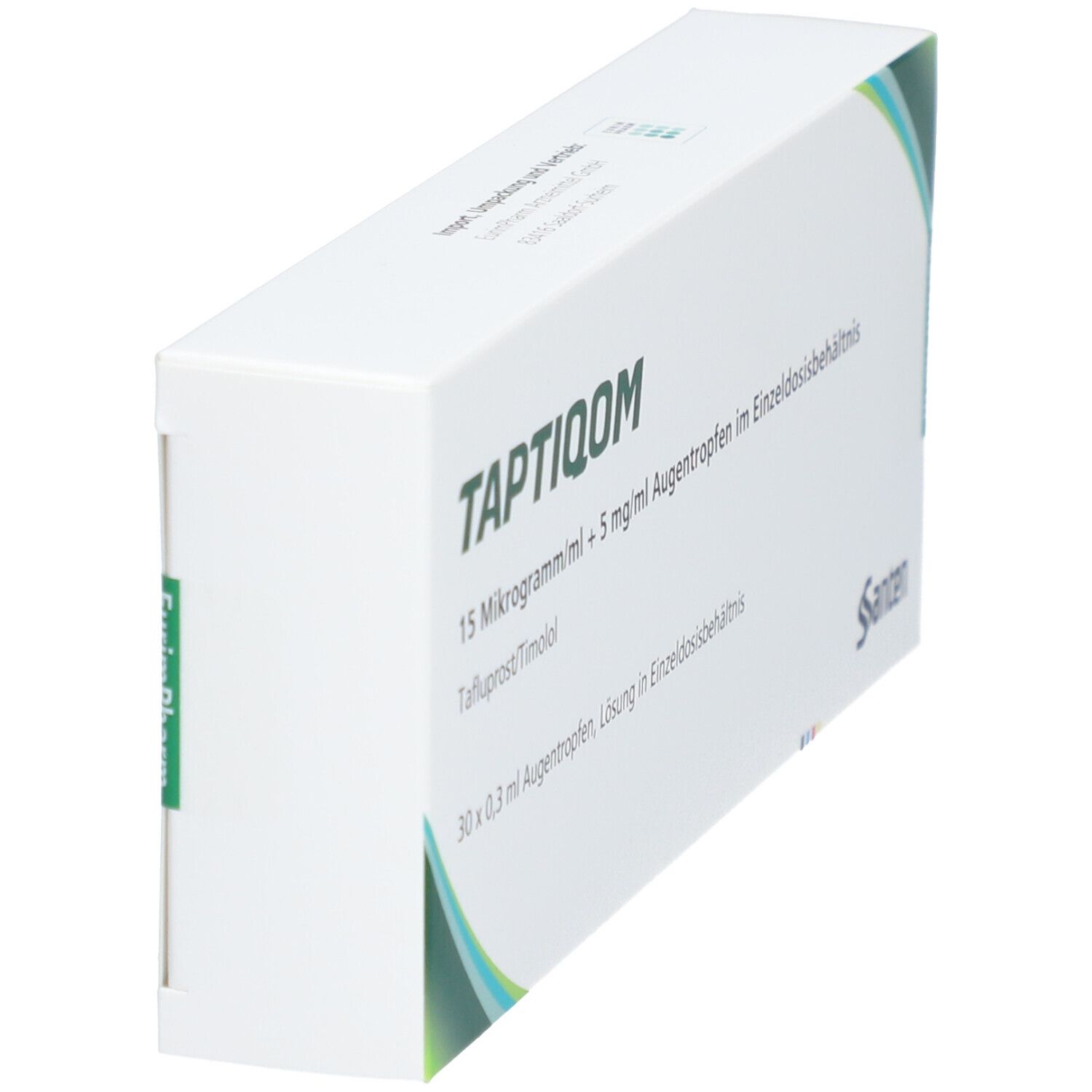 TAPTIQOM 15 µg/ml + 5 mg/ml Augentr.i.Einzeldosisb