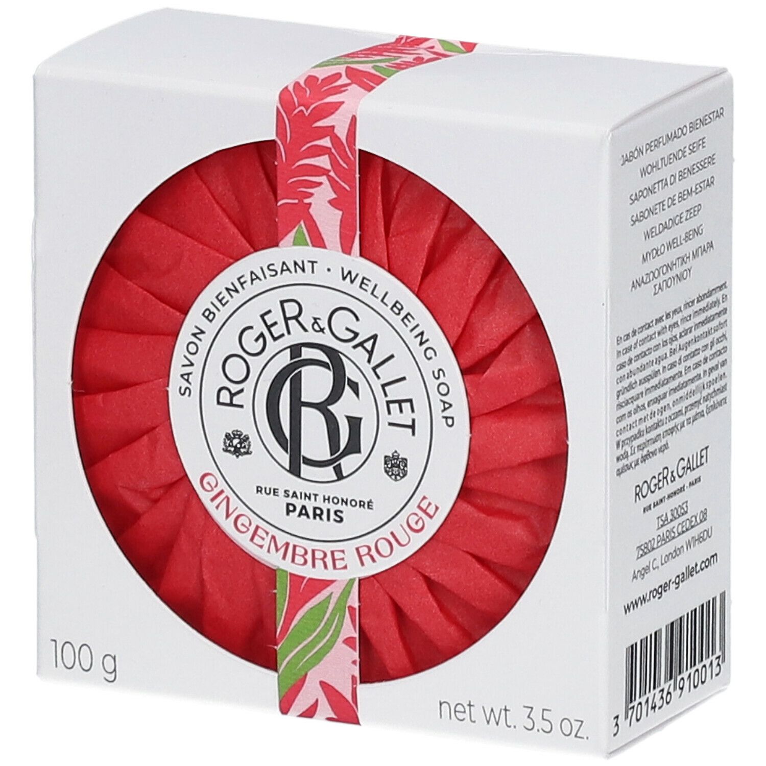 ROGER & GALLET GINGEMBRE ROUGE Seife