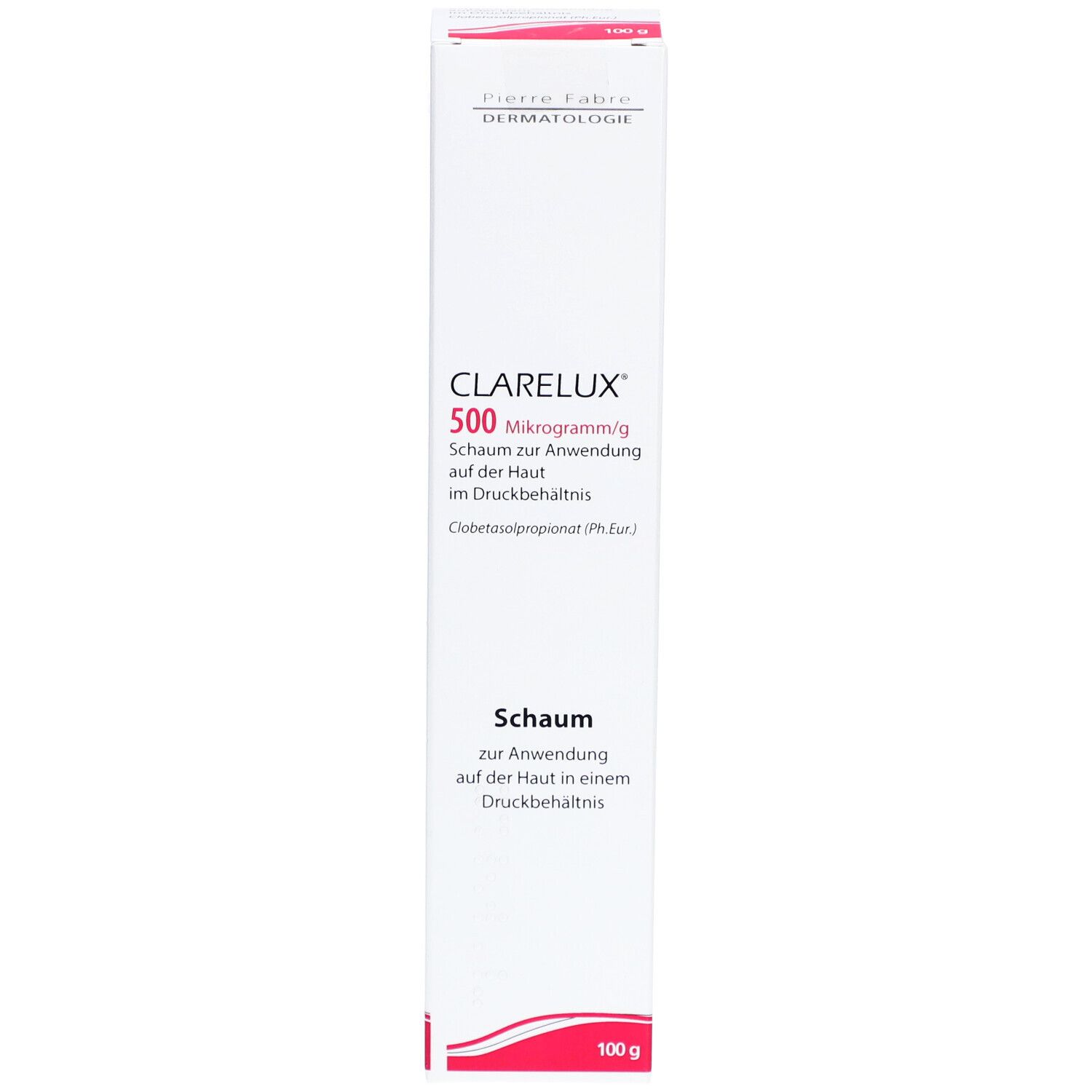 CLARELUX 500 µg/g Schaum z.Anwendung a.d.Haut