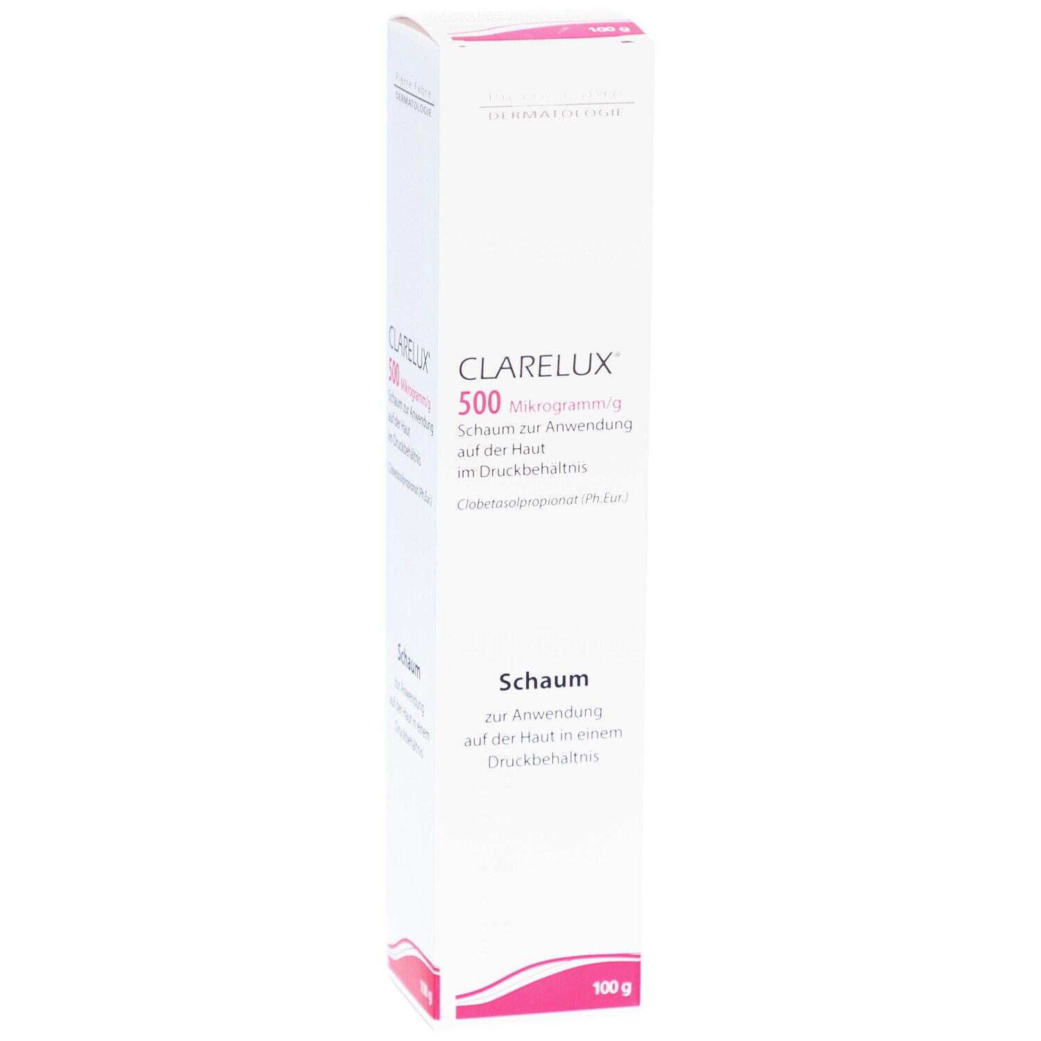 CLARELUX 500 µg/g Schaum z.Anwendung a.d.Haut