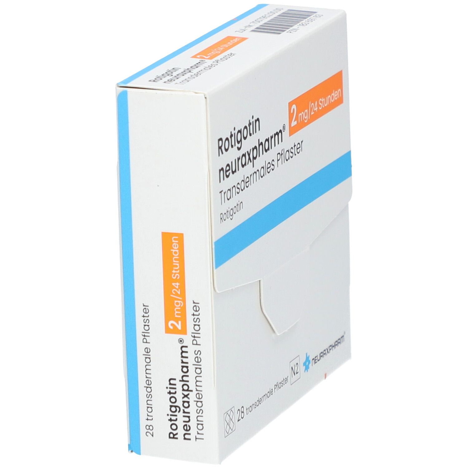 Rotigotin neuraxpharm 3 mg/24 h transderm.Pflaster 31 St Pflaster transdermal