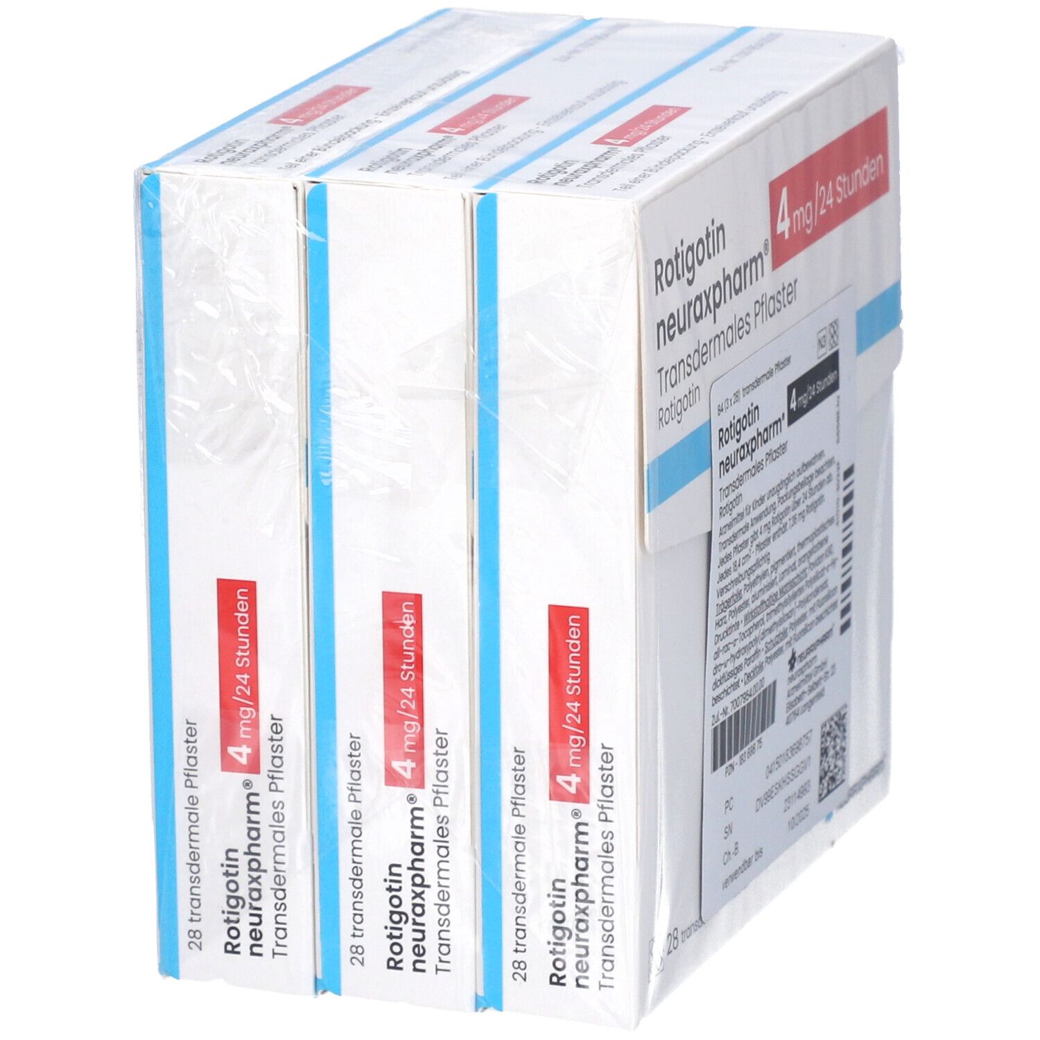 ROTIGOTIN neuraxpharm 4 mg/24 h transderm.Pflaster
