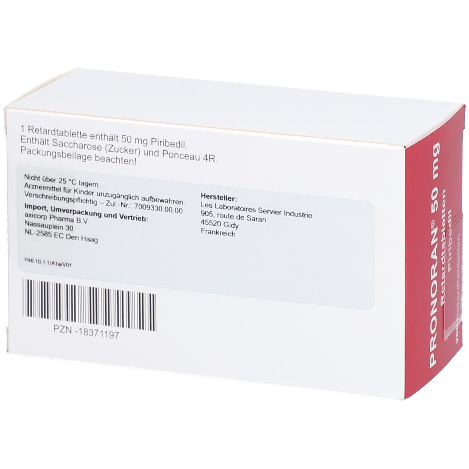 PRONORAN 50 mg Retardtabletten