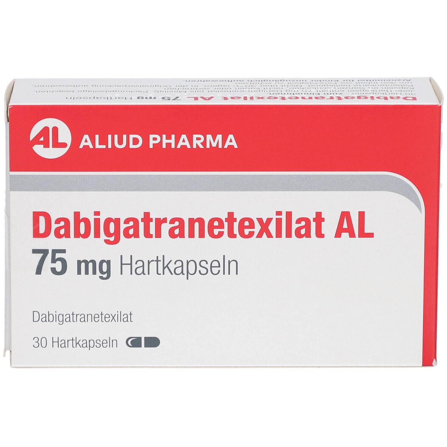 DABIGATRANETEXILAT AL 75 mg Hartkapseln