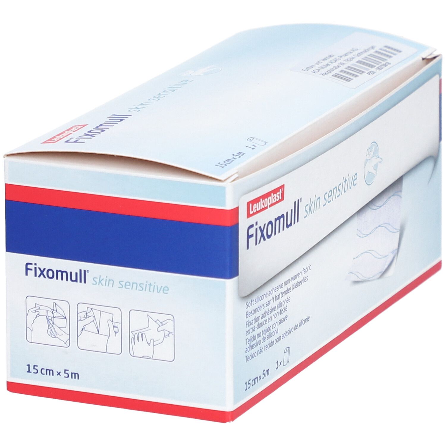Fixomull Skin Sensitive 15 cmx5 m 1 St Verband