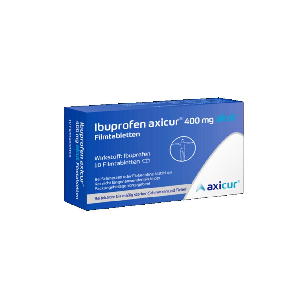 Ibuprofen axicur® 400 mg akut Filmtabletten