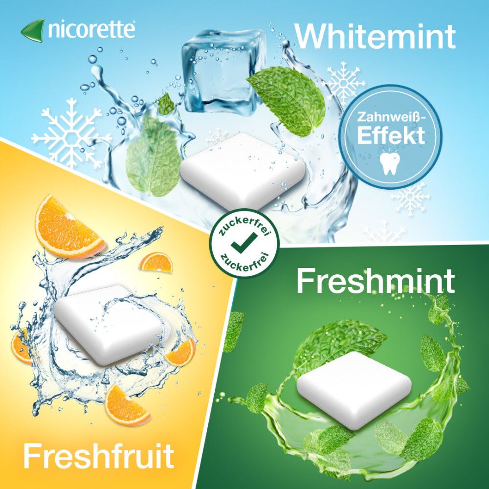 nicorette® Kaugummi freshfruit 4 mg