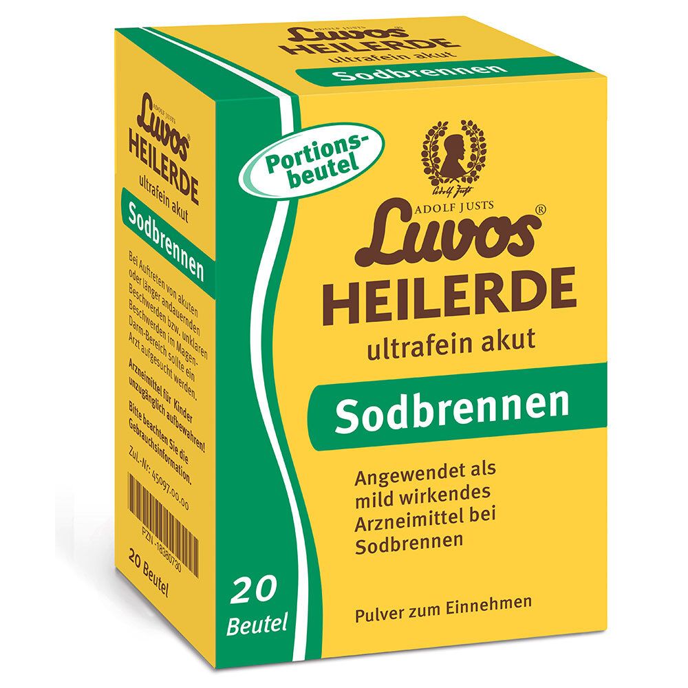 Luvos Heilerde ultrafein akut Sodbrennen Pulv.Btl. 20x6,5 g Pulver