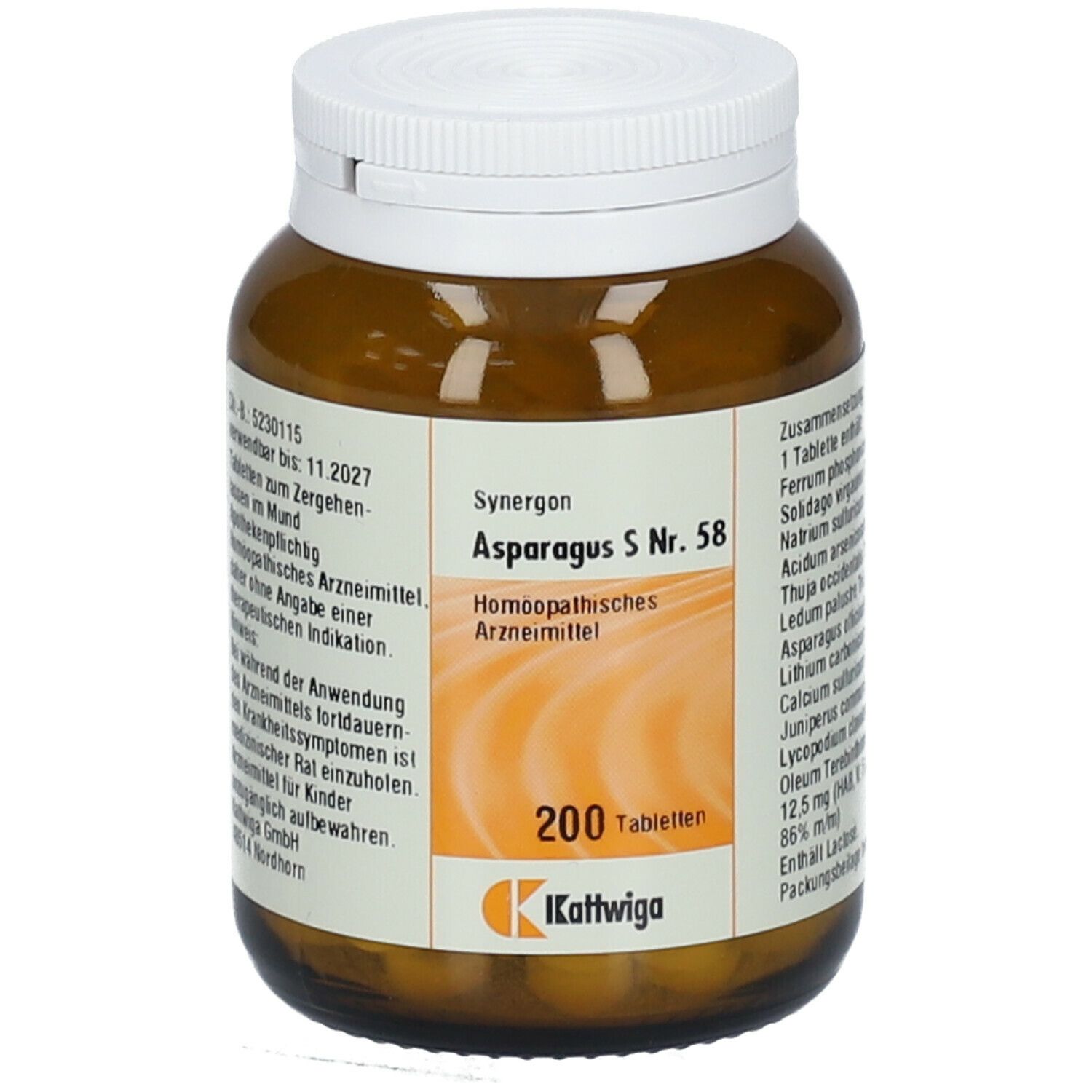 Kattwiga Asparagus S Nr. 58