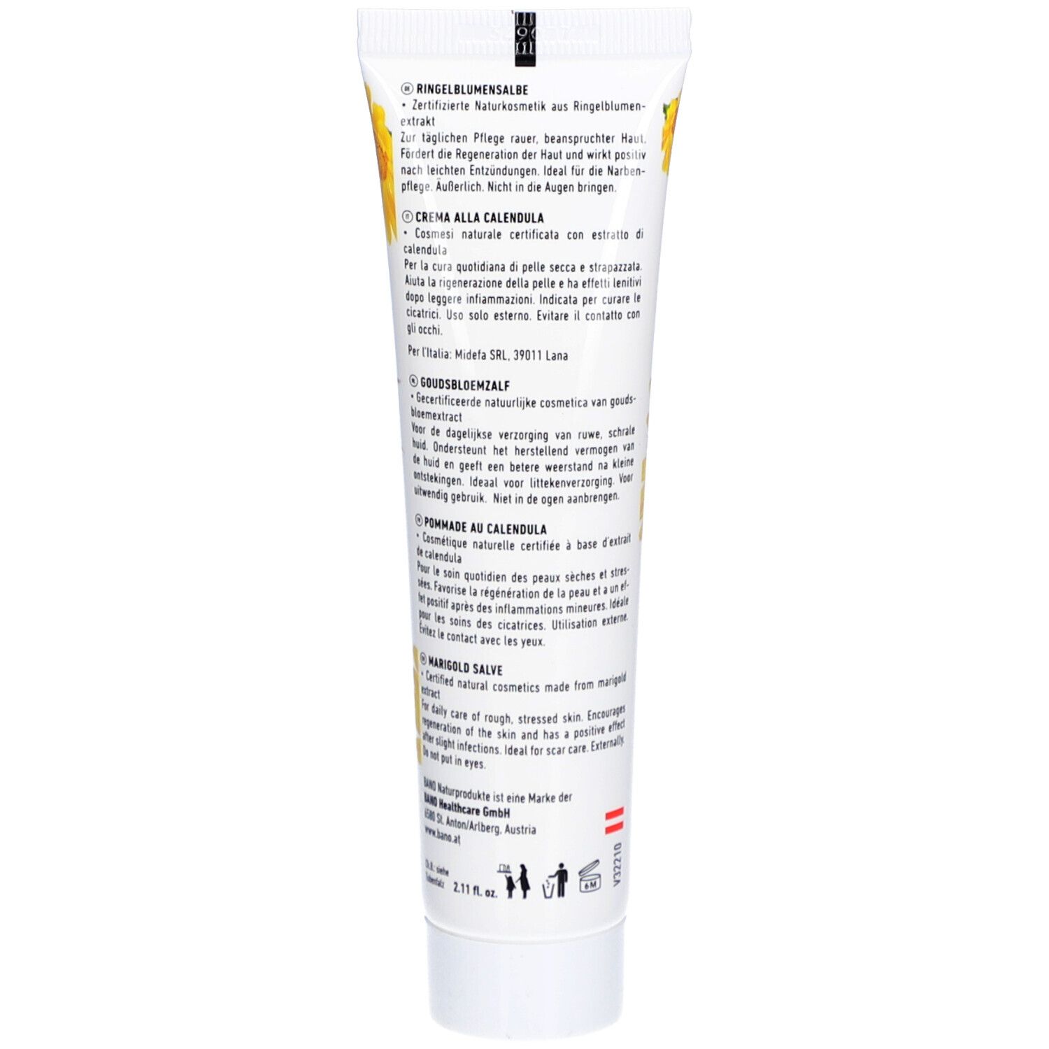 Arlberger Calendulin Natur Ringelblumensalbe