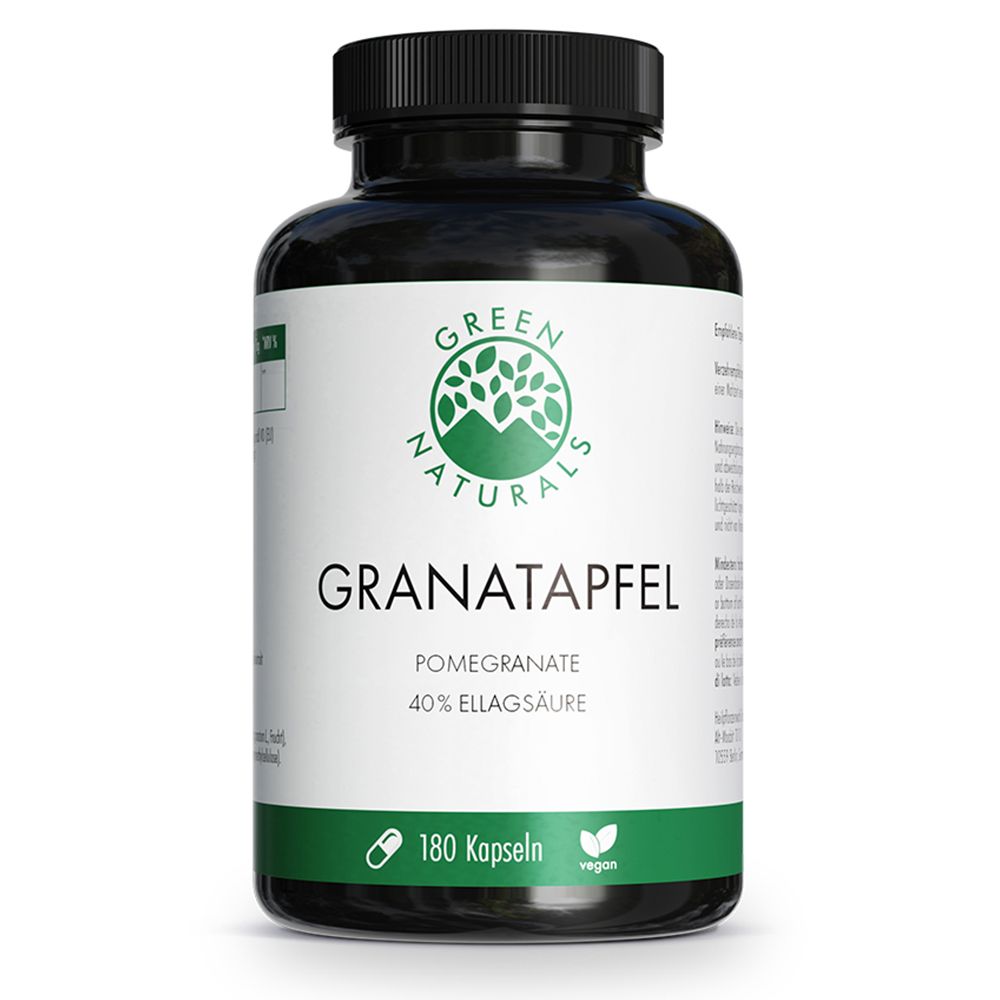 Green Naturals Granatapfel + 40% Ellagsäure