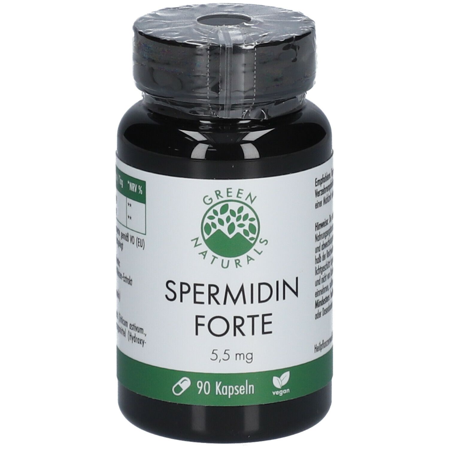 GREEN NATURALS Spermidin Forte 5,5 mg vegan 90 St Shop Apotheke