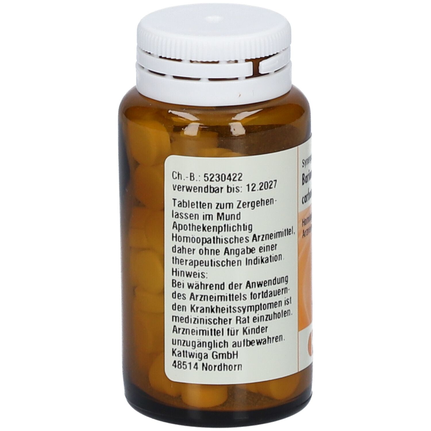 Synergon Komplex 138 Barium carbonicum S Tabletten