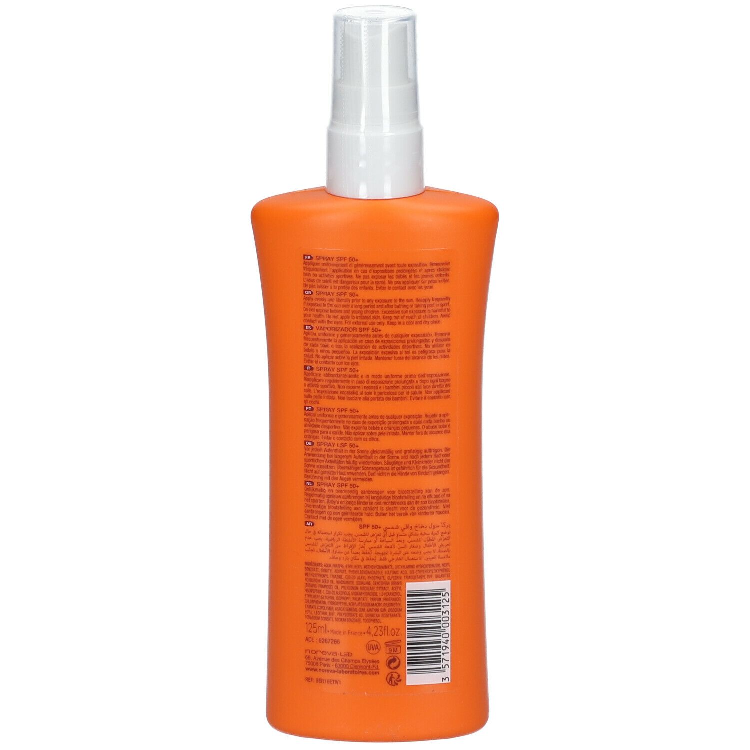 Noreva Laboratories bergasol expert Invisible Finish Spray SPF 50+