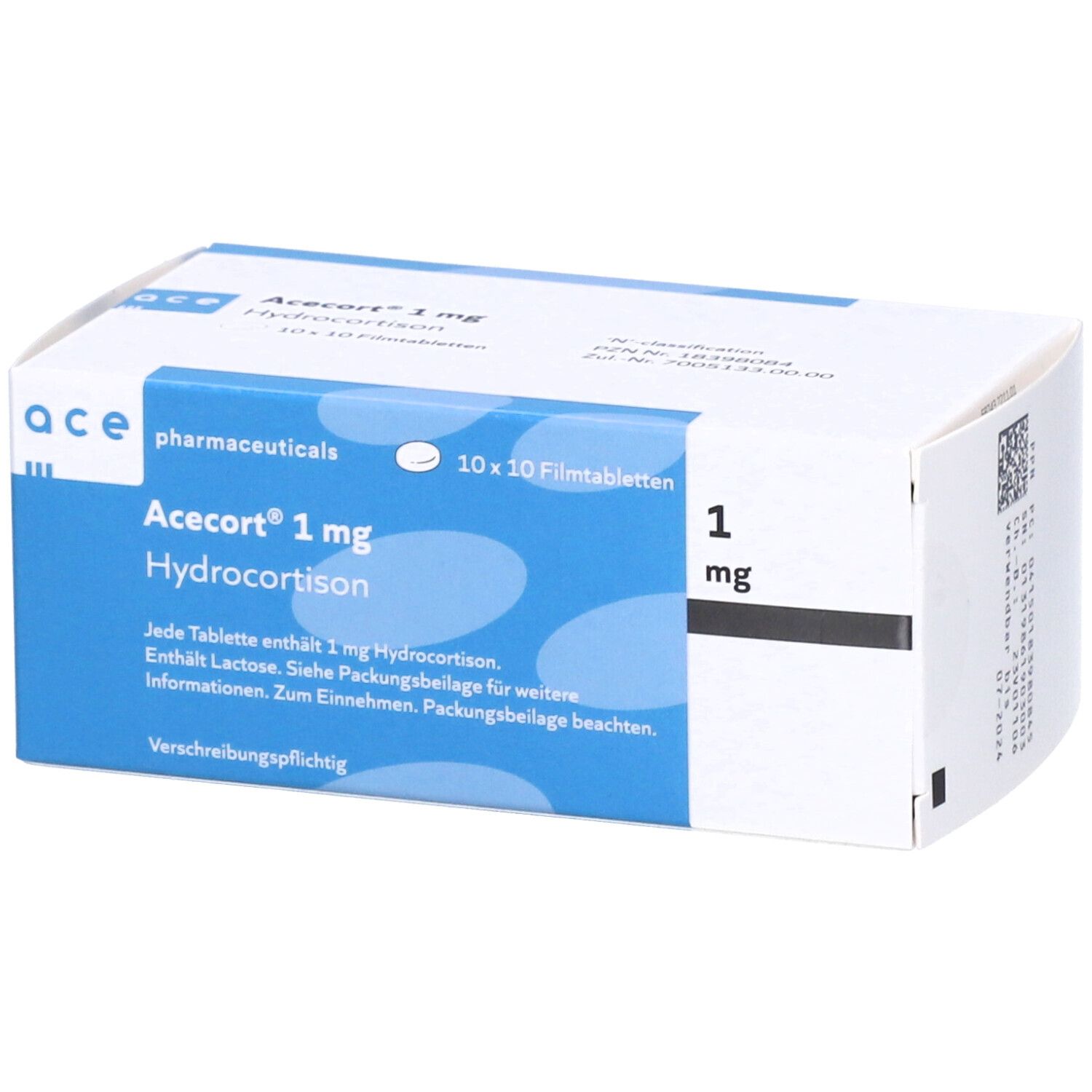 ACECORT 1 mg Filmtabletten