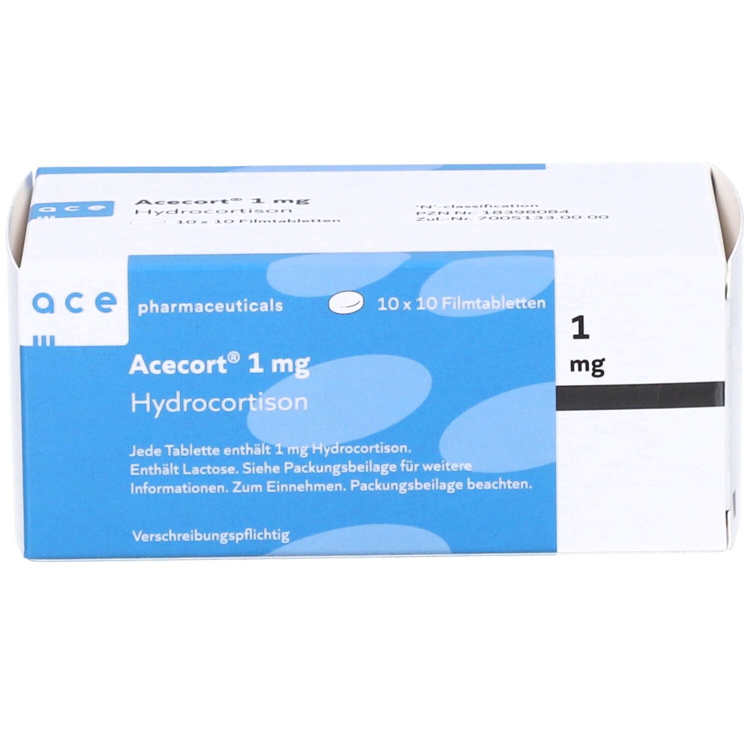 ACECORT 1 mg Filmtabletten