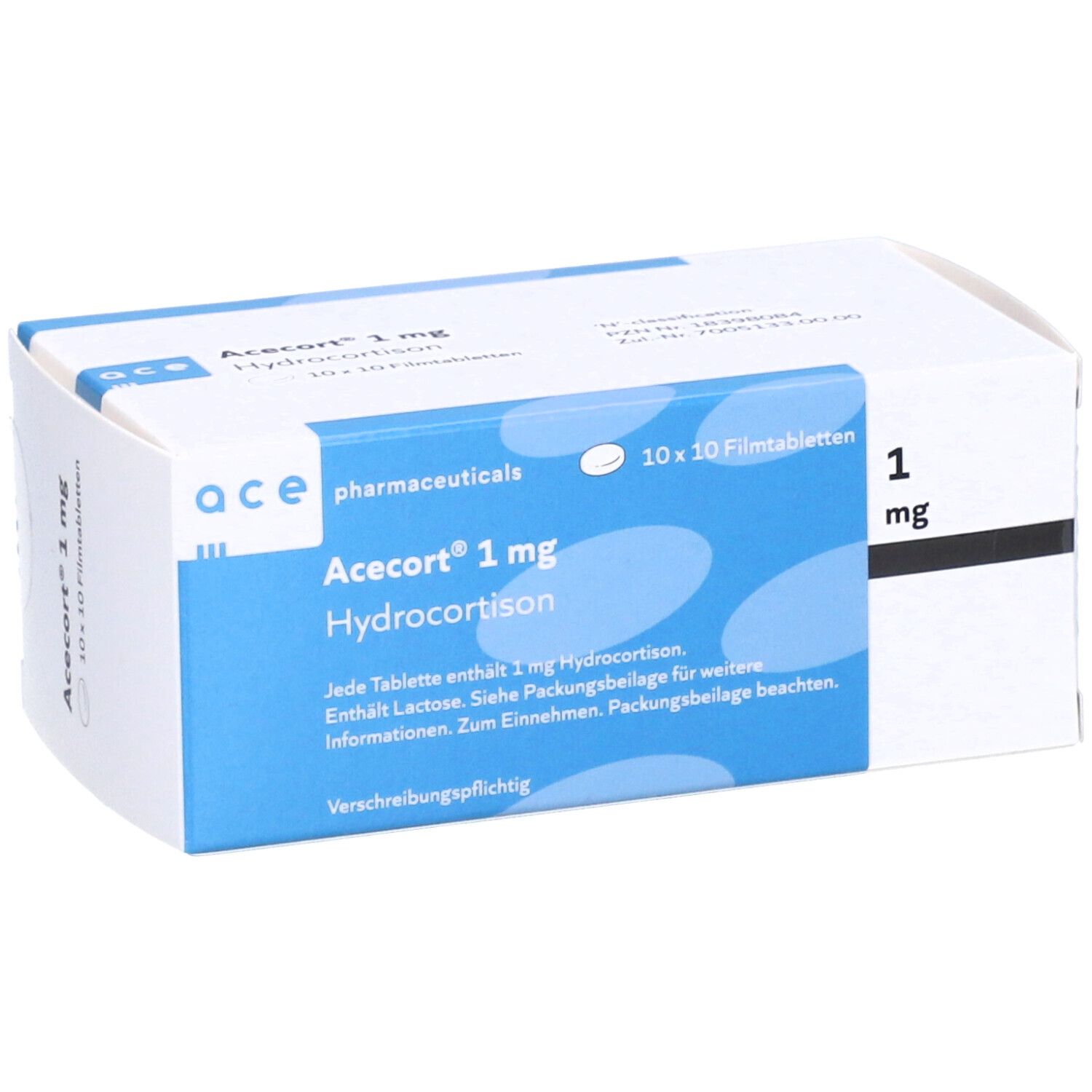 ACECORT 1 mg Filmtabletten