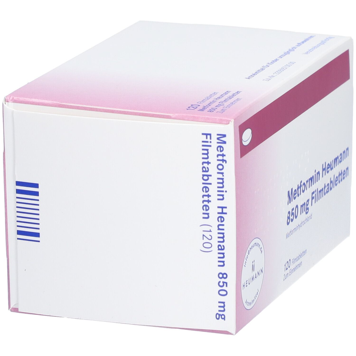 Metformin Heumann 850 mg Filmtabletten 120 St